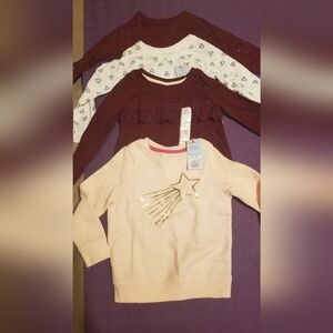 Cat & Jack Size 3T Girls Long Sleeve Tops